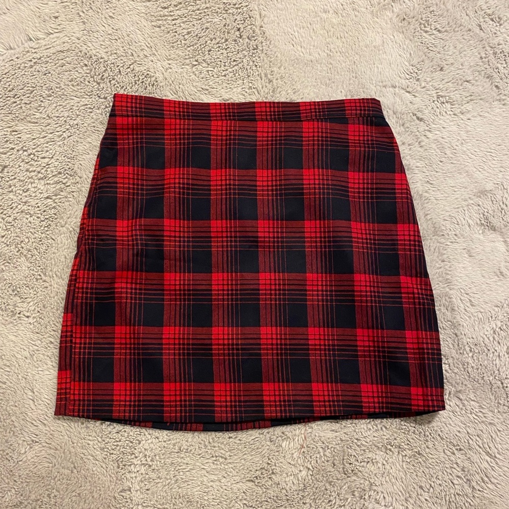 Plaid Skirt